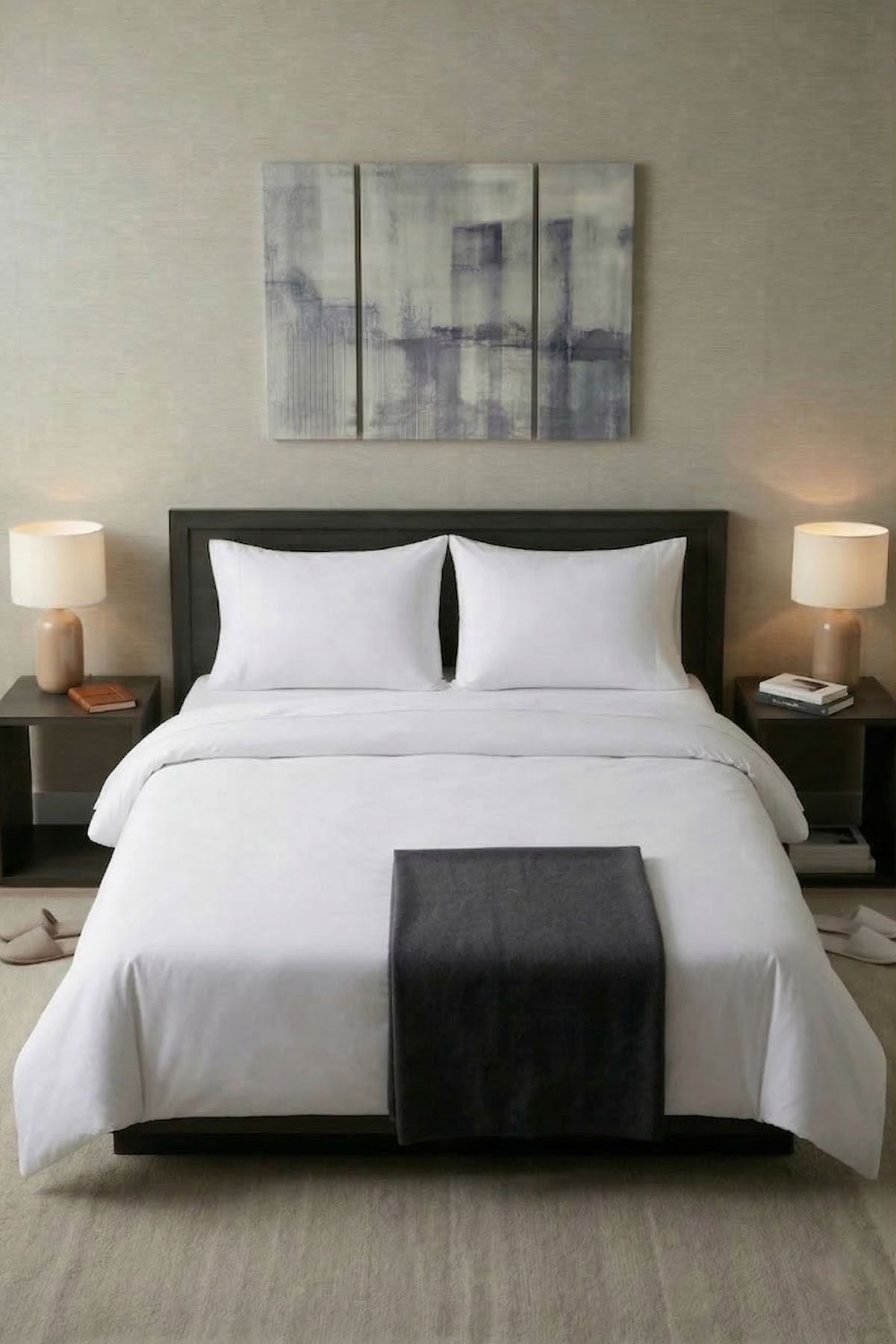 Çift Kişilik Düz Nevresim - 62 Tel ( 10 Adet ) Otel Konforunda Premium Nevresim