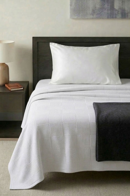 Tek Kişilik Büyük Dama Pike - ( 10 Adet )Lüks Otel ve Ev Tekstili