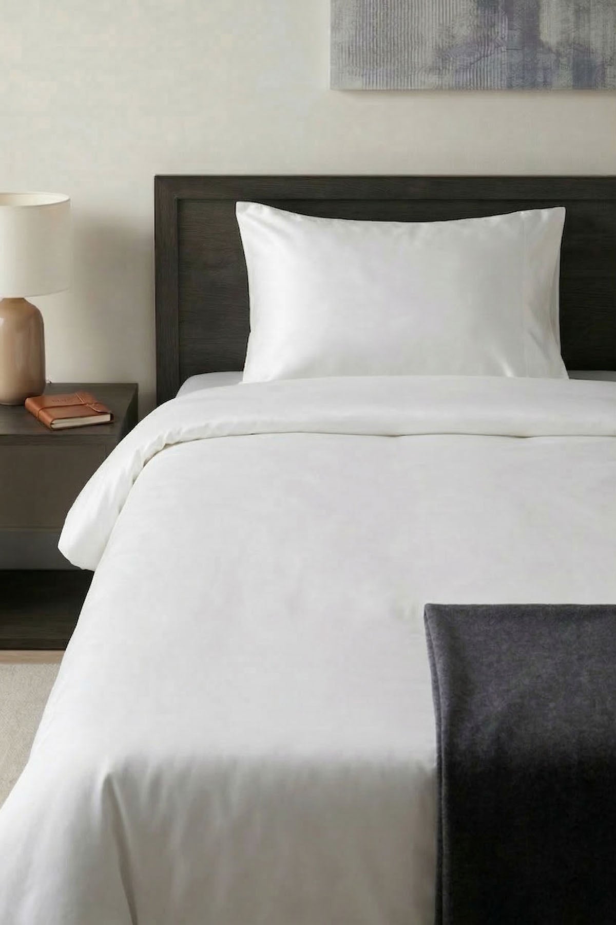 Tek Kişilik Düz Nevresim - Otel Konforunda Premium Nevresim