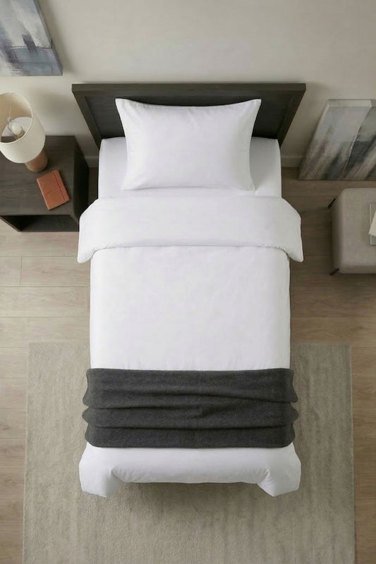 Tek Kişilik Düz Nevresim - Otel Konforunda Premium Nevresim