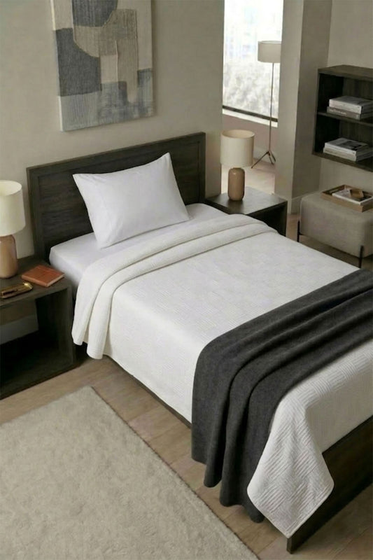 Tek Kişilik Küçük Dama Pike - (10 Adet ) Lüks Otel ve Ev Tekstili