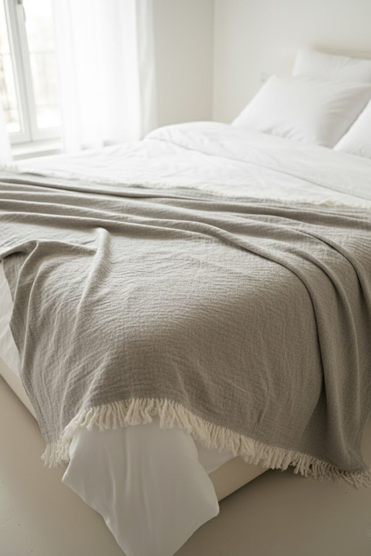 Çift Kişilik Müslin Yatak Örtüsü - Reina Textile